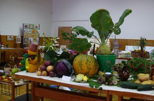 Výstava ovocia,zeleniny a ručných prác 2016